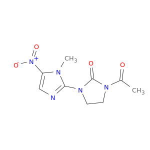 1-acetyl-3-(1-methyl-5-nitro-imidazol-2-yl)imidazolidin-2-one