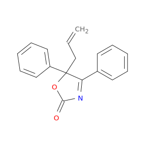 2(5H)-Oxazolone, 4,5-diphenyl-5-(2-propenyl)-