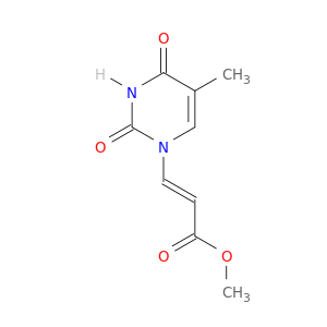 2-Propenoic acid,3-(3,4-dihydro-5-methyl-2,4-dioxo-1(2H)-pyrimidinyl)-, methyl ester, (E)- (9CI)