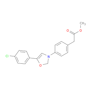 METHYL 2-[4-[5-(4-CHLOROPHENYL)OXAZOL-3-YL]PHENYL]ACETATE