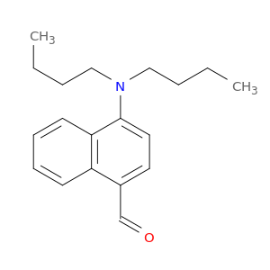 1-Naphthalenecarboxaldehyde, 4-(dibutylamino)-
