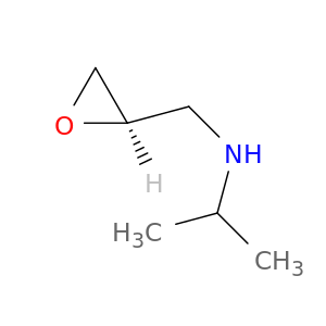 Oxiranemethanamine,N-(1-甲基乙基)-,(2R)-