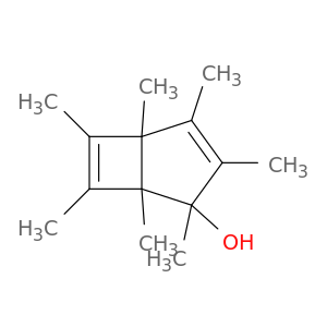 Bicyclo[3.2.0]hepta-3,6-dien-2-ol, 1,2,3,4,5,6,7-heptamethyl-