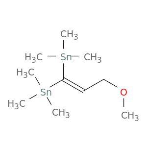 Stannane, (3-methoxy-1-propenylidene)bis[trimethyl-