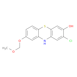 10H-Phenothiazin-3-ol, 2-chloro-8-(methoxymethoxy)-