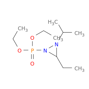 Phosphonic acid, [3-ethyl-2-(1-methylethyl)-1-diaziridinyl]-, diethyl ester