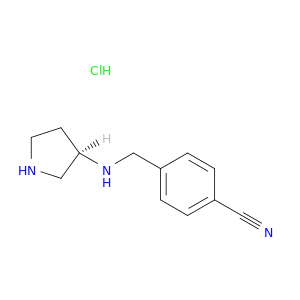 4-((R)-吡咯烷-3-基氨基甲基)-苯甲腈盐酸盐