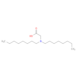2-(dioctylamino)acetic acid