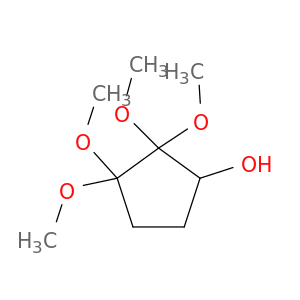 Cyclopentanol, 2,2,3,3-tetramethoxy-