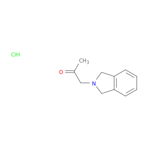 1-(2,3-dihydro-1H-isoindol-2-yl)propan-2-one hydrochloride