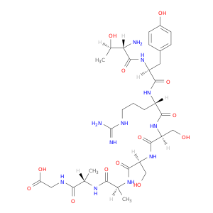 Glycine, L-threonyl-L-tyrosyl-L-arginyl-L-seryl-L-seryl-L-alanyl-L-alanyl-