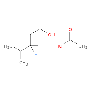 1-Pentanol, 3,3-difluoro-4-methyl-, acetate