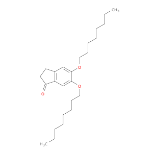 1H-Inden-1-one, 2,3-dihydro-5,6-bis(octyloxy)-