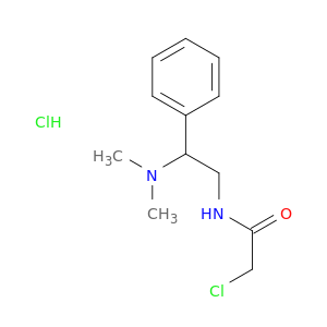 2-Chloro-N-(2-(dimethylamino)-2-phenylethyl)acetamide hydrochloride
