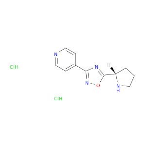 (S)-3-(Pyridin-4-yl)-5-(pyrrolidin-2-yl)-1,2,4-oxadiazole dihydrochloride