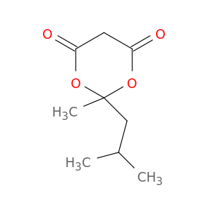 1,3-Dioxane-4,6-dione, 2-methyl-2-(2-methylpropyl)-