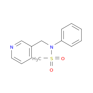 Methanesulfonamide, N-phenyl-N-(3-pyridinylmethyl)-