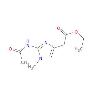 1H-Imidazole-4-acetic acid, 2-(acetylamino)-1-methyl-, ethyl ester