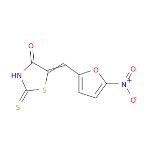4-Thiazolidinone, 5-[(5-nitro-2-furanyl)methylene]-2-thioxo-