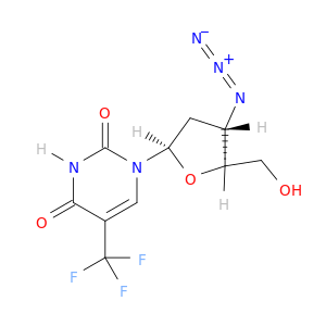 3'-AZIDO-2',3'-DIDEOXY-5-TRIFLUOROMETHYLURIDINE