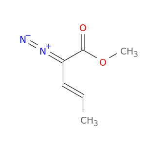 3-Pentenoic acid, 2-diazo-, methyl ester, (E)-