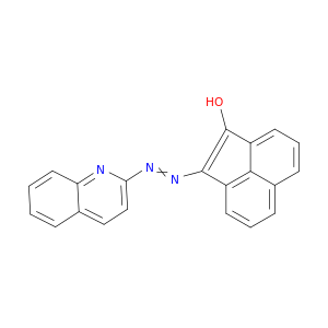 1-Acenaphthylenol, 2-(2-quinolinylazo)-