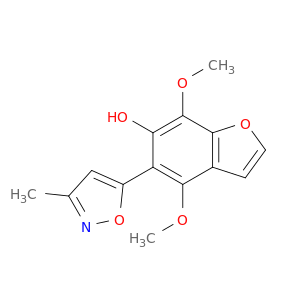 4,7-二甲氧基-5-(3-甲基-5-异恶唑基)-6-苯并呋喃醇