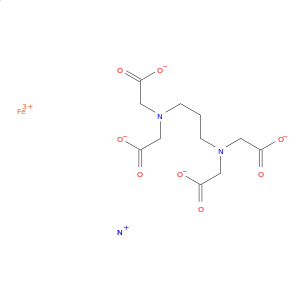ammonium iron(3+) 2,2',2'',2'''-(propane-1,3-diyldinitrilo)tetraacetate(1:1:1)