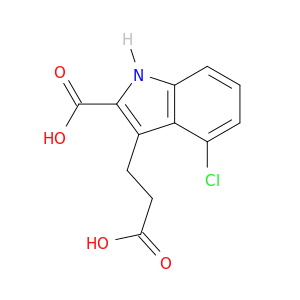 2-羧基-4-氯-1H-吲哚-3-丙酸