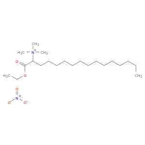 2-Hexadecanaminium, 1-ethoxy-N,N,N-trimethyl-1-oxo-, nitrate