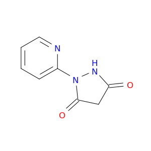 3,5-Pyrazolidinedione, 1-(2-pyridinyl)-