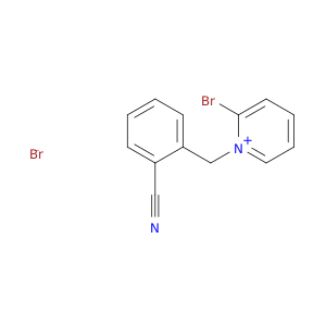 Pyridinium, 2-bromo-1-[(2-cyanophenyl)methyl]-, bromide