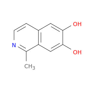6,7-Isoquinolinediol, 1-methyl-