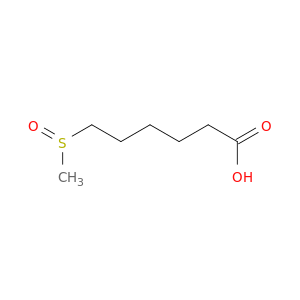 Hexanoic acid, 6-(methylsulfinyl)-
