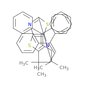 2,5-bis(2-methyl-5,5-diphenylpent-4-en-2-yl)[1,3]thiazolo[5,4-d][1,3]thiazole