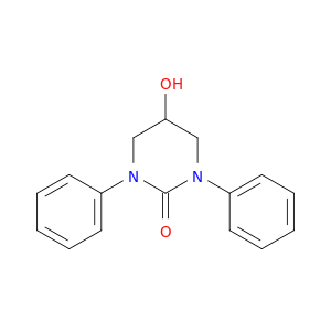 2(1H)-Pyrimidinone, tetrahydro-5-hydroxy-1,3-diphenyl-