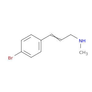 [3-(4-bromophenyl)prop-2-en-1-yl](methyl)amine