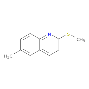 Quinoline, 6-methyl-2-(methylthio)-