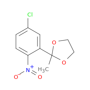 1,3-Dioxolane, 2-(5-chloro-2-nitrophenyl)-2-methyl-