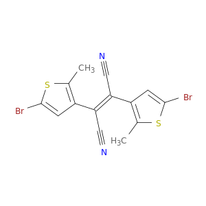 2-Butenedinitrile, 2,3-bis(5-bromo-2-methyl-3-thienyl)-, (2Z)-