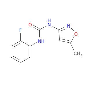 Urea, N-(2-fluorophenyl)-N'-(5-methyl-3-isoxazolyl)-