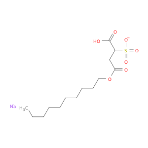 sodium 1-carboxy-3-(decyloxy)-3-oxopropane-1-sulfonate