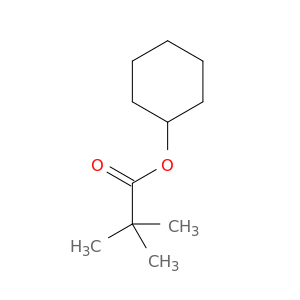 Propanoic acid, 2,2-dimethyl-, cyclohexyl ester