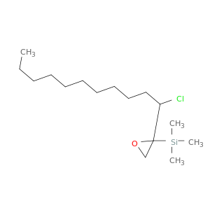 Silane, [2-(1-chloroundecyl)oxiranyl]trimethyl-