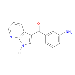Methanone, (3-aminophenyl)-1H-pyrrolo[2,3-b]pyridin-3-yl-