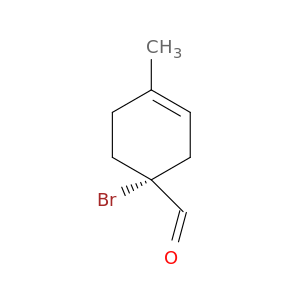 3-Cyclohexene-1-carboxaldehyde, 1-bromo-4-methyl-, (1R)-