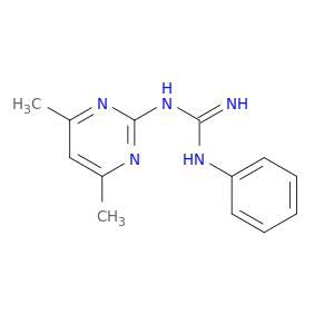 Guanidine,N-(4,6-dimethyl-2-pyrimidinyl)-N'-phenyl-