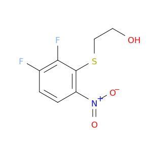 Ethanol, 2-[(2,3-difluoro-6-nitrophenyl)thio]-
