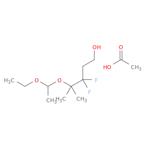 1-Pentanol, 4-(1-ethoxyethoxy)-3,3-difluoro-4-methyl-, acetate