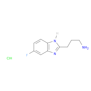 3-(5-Fluoro-1H-benzo[d]imidazol-2-yl)propan-1-amine hydrochloride